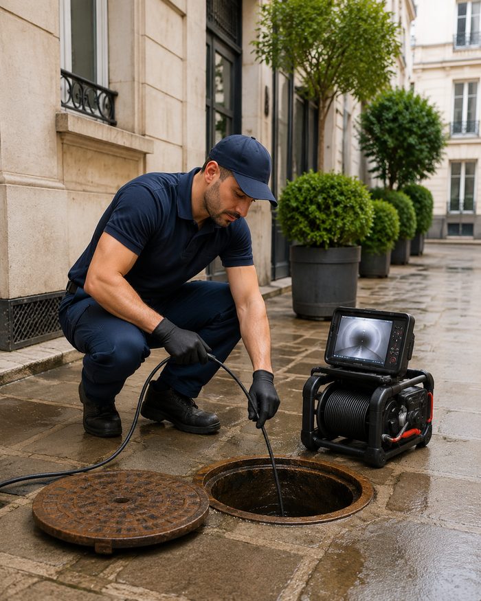 Débouchage de canalisation principale à Paris 11e